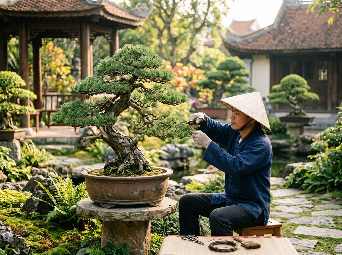 Cắt tỉa Bonsai & Cây bóng mát